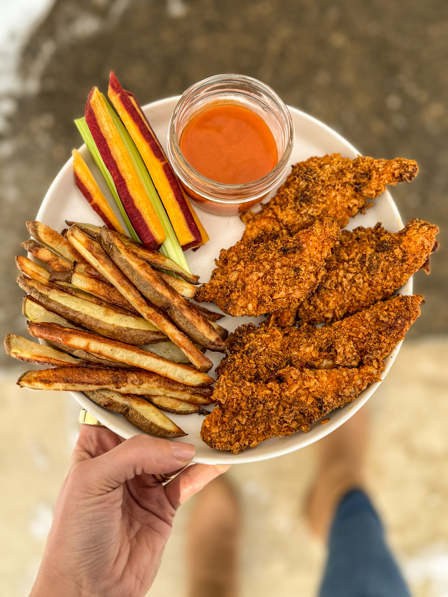 Crispy Baked Fajita Chicken Tenders